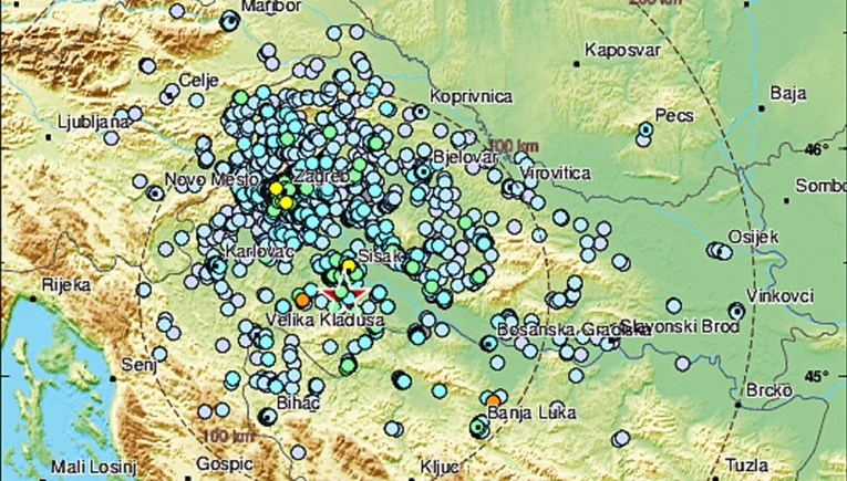 Potres u Hrvatskoj, podrhtavanje se osjetilo i u Banjoj Luci
